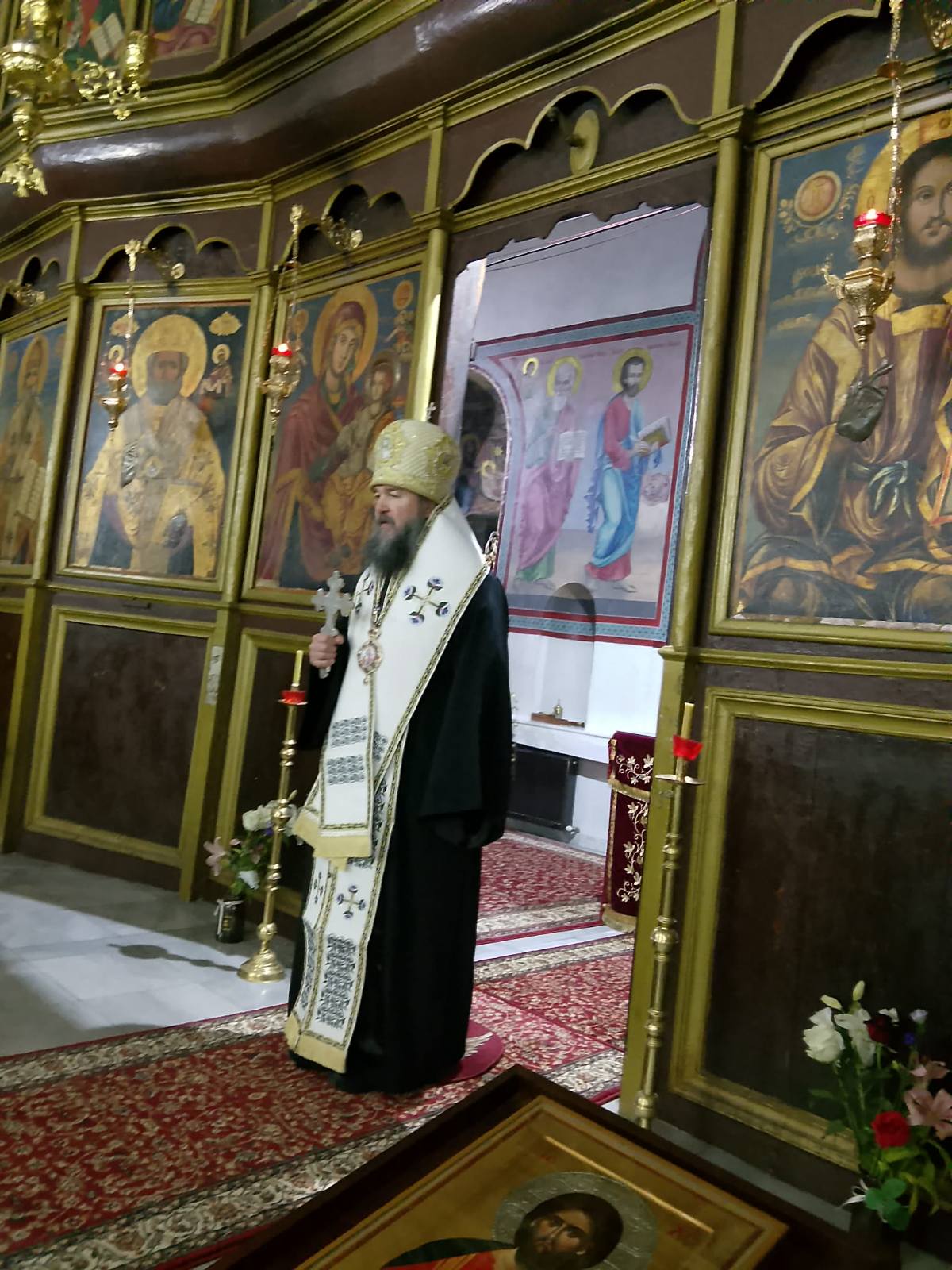 Вечерна Богослужба за Неделата на митарот и фарисејот