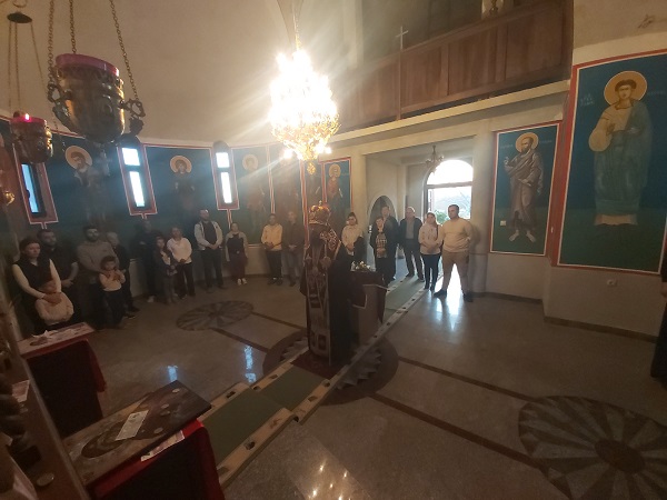 Вечерна богослужба за свети Прохор Пчински