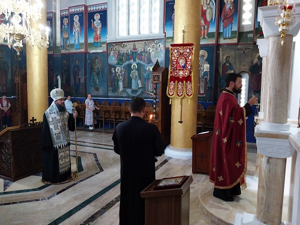 Вечерна богослужба за празникот Преображение на Господ Исус Христос