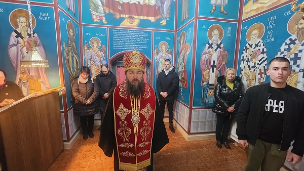Вечерна богослужба за Недела дваесет и петта по Педесетница