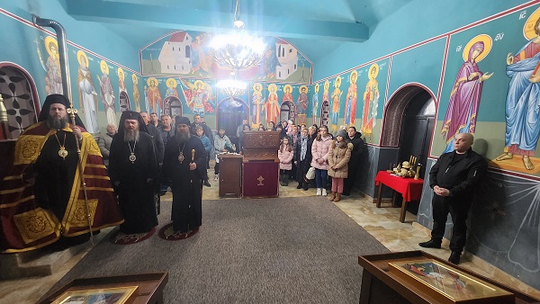 Вечерна богослужба за свети Георгиј Кратовски