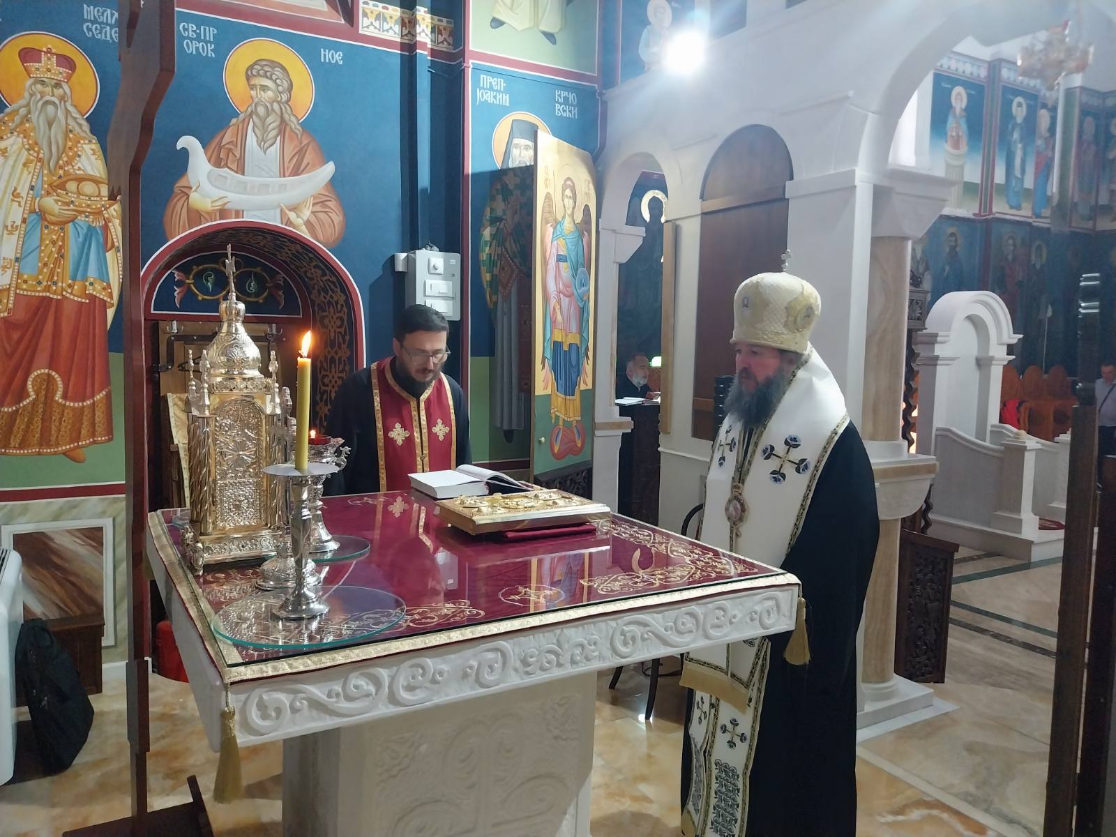 Вечерна богослужба за Неделата на Светите Отци од I Вселенски Собор
