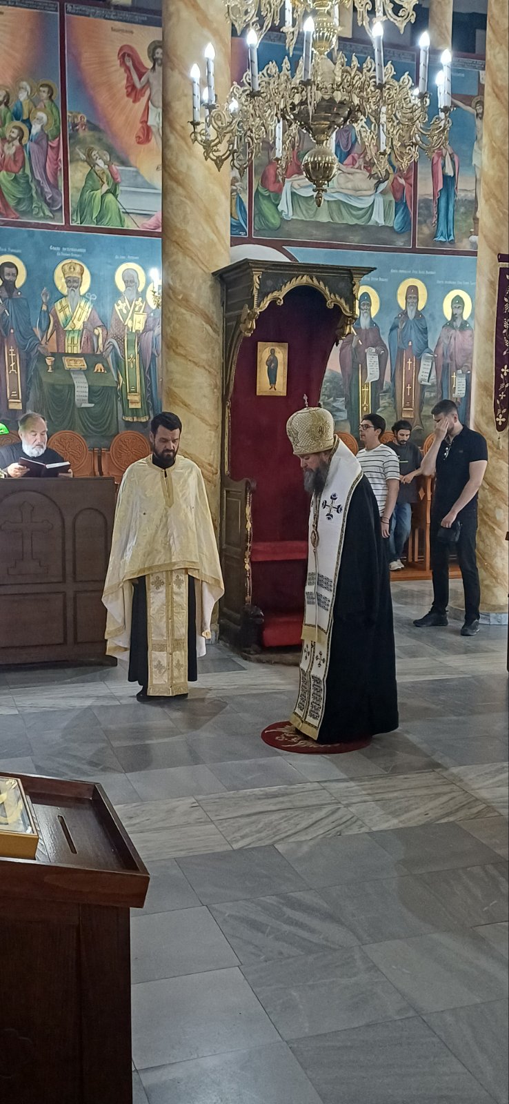 Вечерна богослужба за Преподобен Наум Охридски
