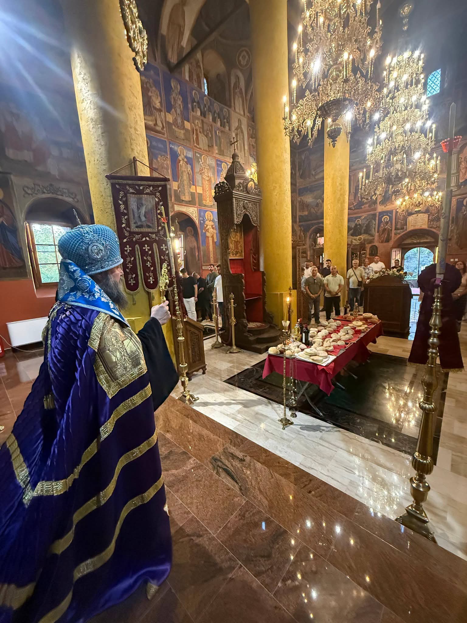 Вечерна богослужба на Успение на Пресвета Богородица