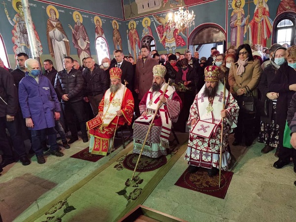 Света Литургија на празникот на св. мч. Георгиј Кратовски