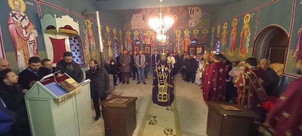 Вечерна богослужба за празникот на св. мч. Георгиј Кратовски