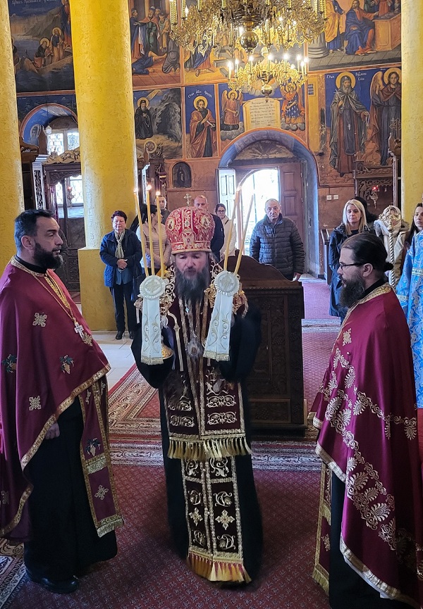 Вечерна богослужба за Недела на св. Марија Египетска