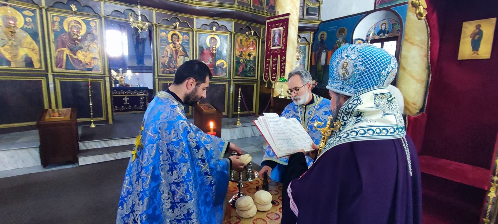 Вечерна богослужба за Благовештение на Пресвета Богородица