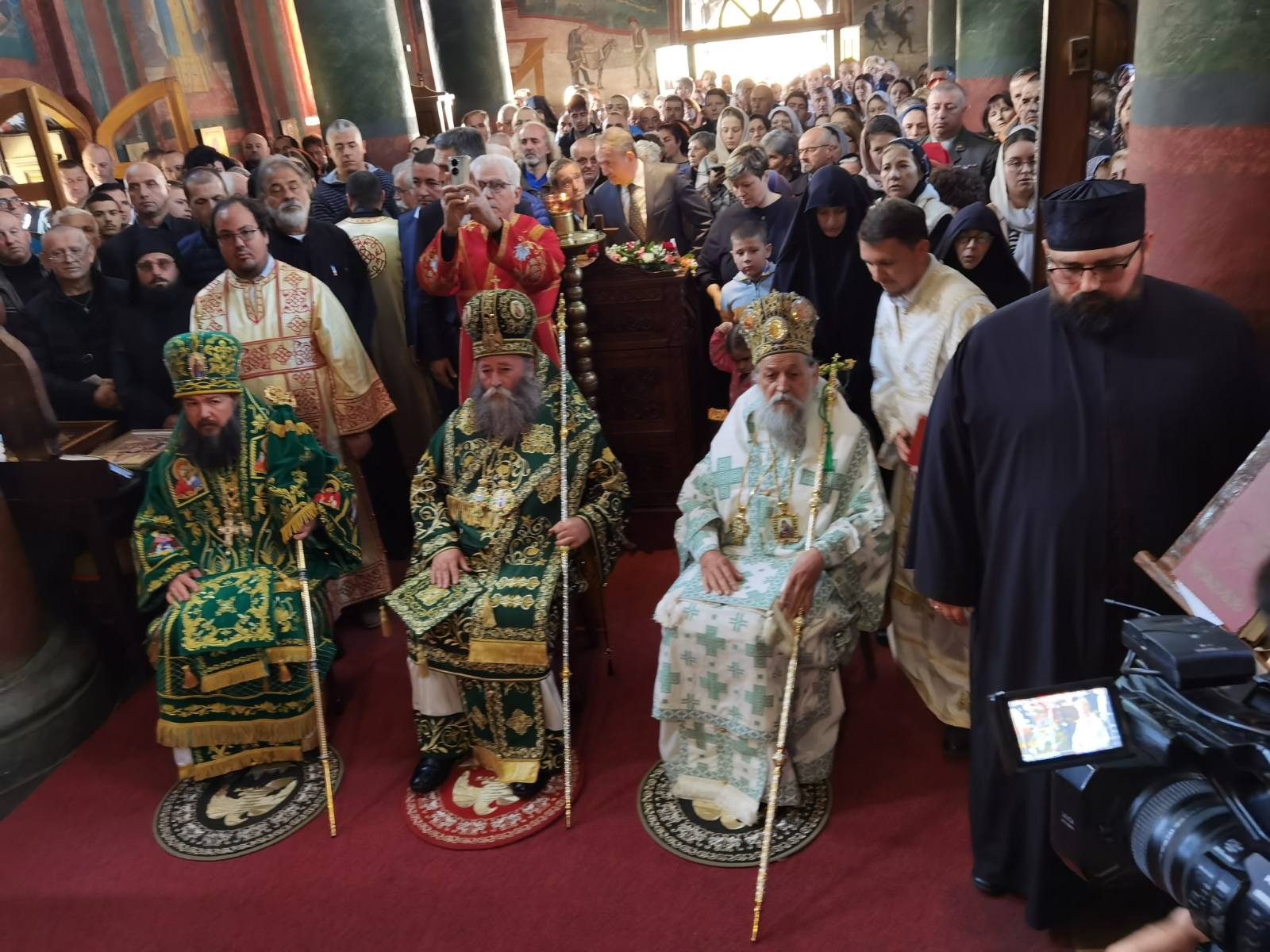 Света Литургија за свети Прохор Пчински