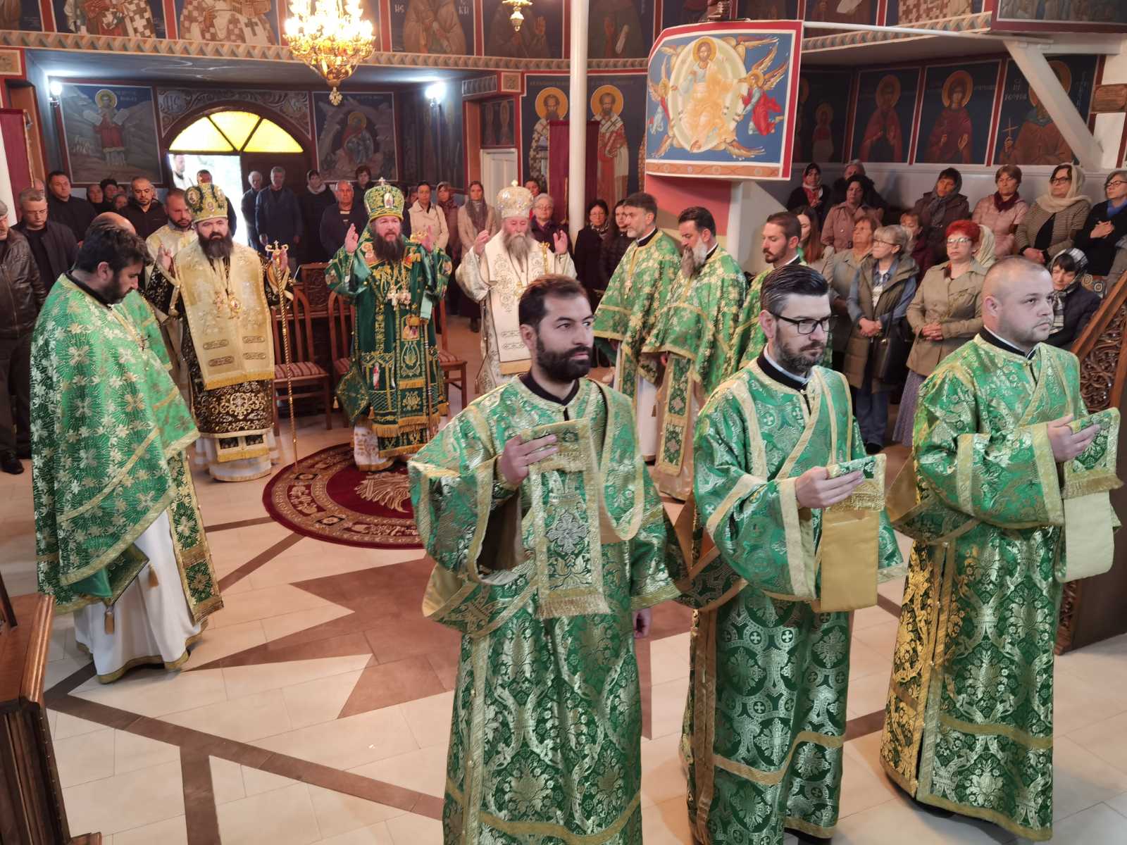 Света Литургија на празникот на Влегувањето Господово во Ерусалим – Цветници
