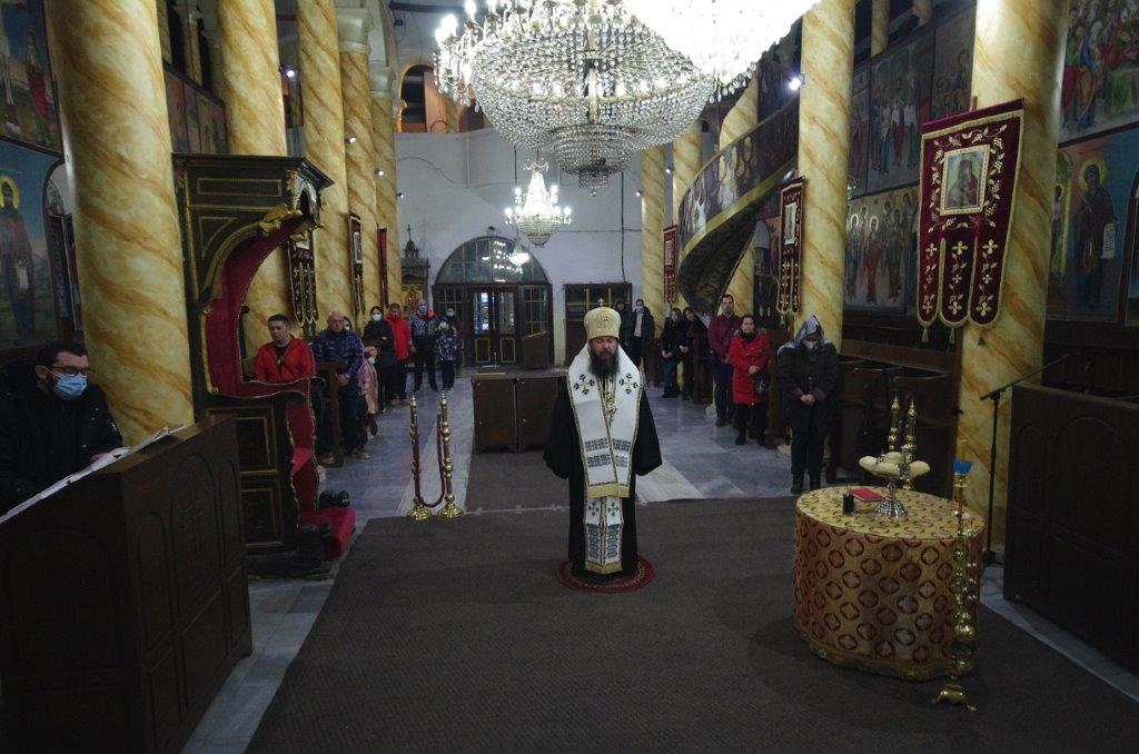 Вечерна богослужба за празникот Собор на св. Јован Крстител