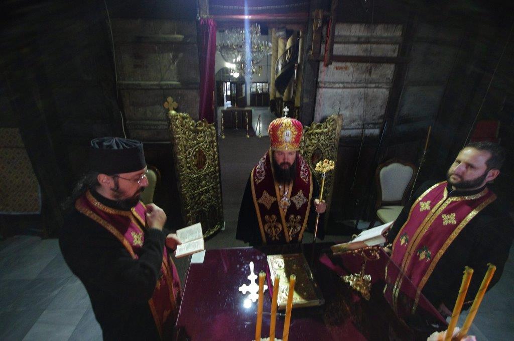 Вечерна богослужба за празникот на Свети Максим Исповедник