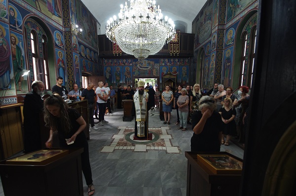 Вечерна богослужба за празникот на св. маченичка Параскева Римјанка