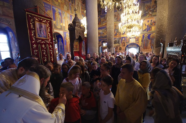 Света Литургија на празникот Успение на Пресвета Богородица