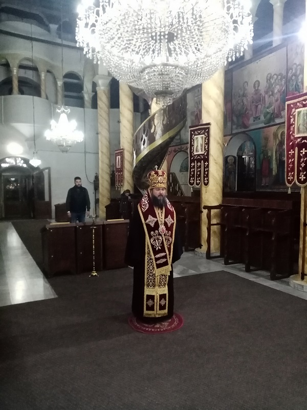 Вечерна богослужба за Недела 26 по Педдесетница