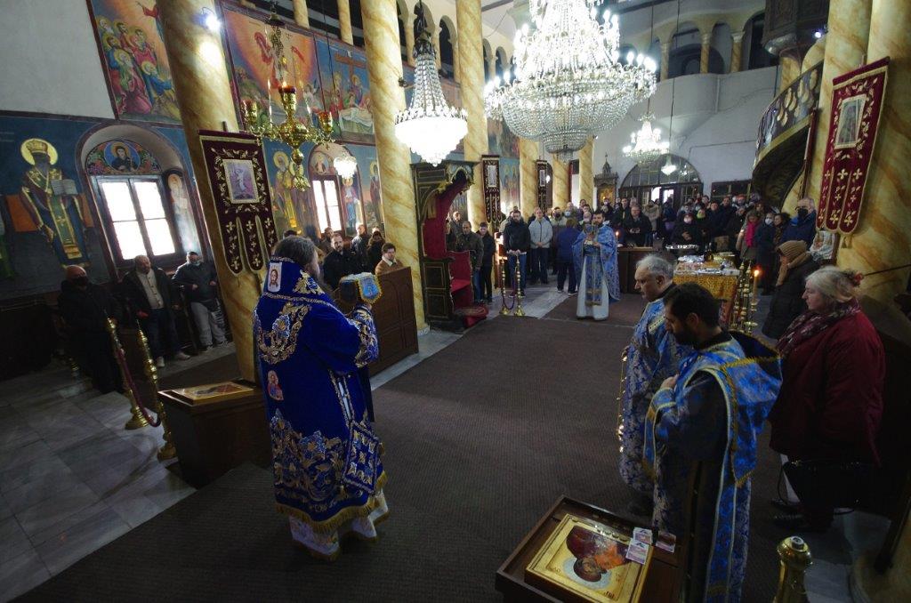 Света Литургија на празникот Богојавление. Крштение на Господ Бог и Спасител наш Исус Христос